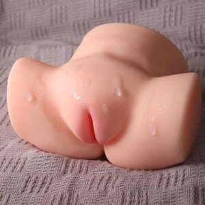 SA12 Realistic Plump Buttocks Male Masturbator – Life-Like Big Ass with Dual Holes