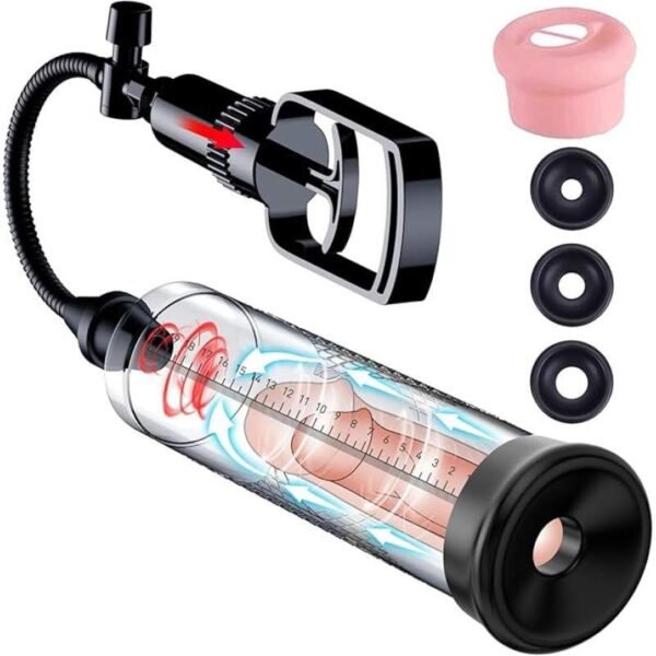 26 (2) SA09 Professional Penis Enlargement Pump – Powerful Male Vacuum Enlargement Device