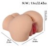SA06 SA06 Realistic Big Buttocks Male Masturbator – Plump Ass with Tight Vagina & Anus